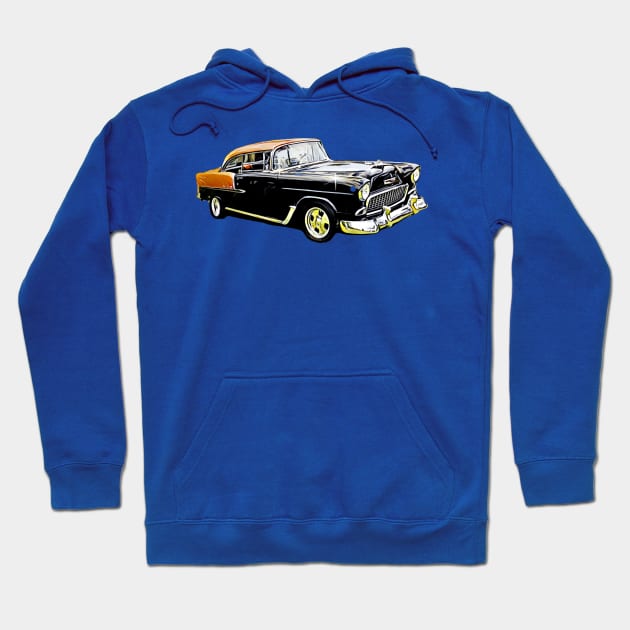 57 Bel Air Hoodie by StewStudio